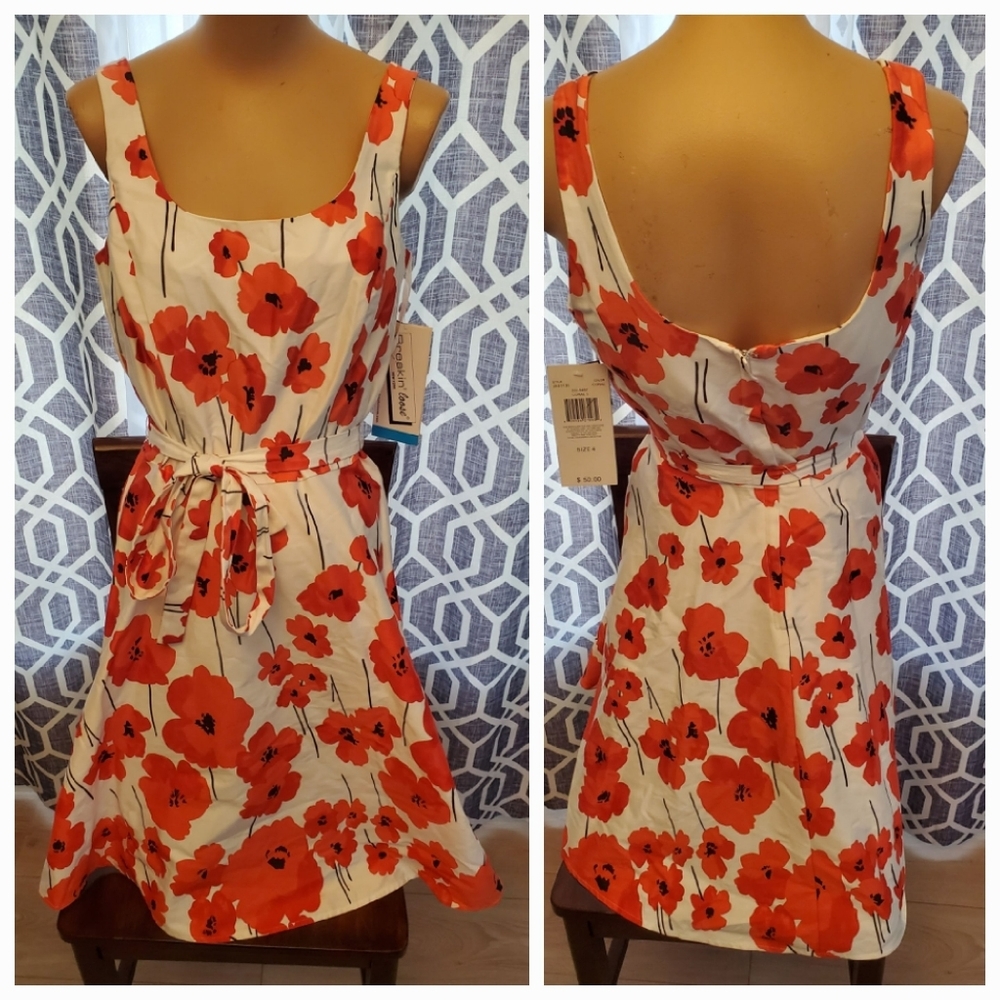 Beautiful Breaking Loose Floral Dress